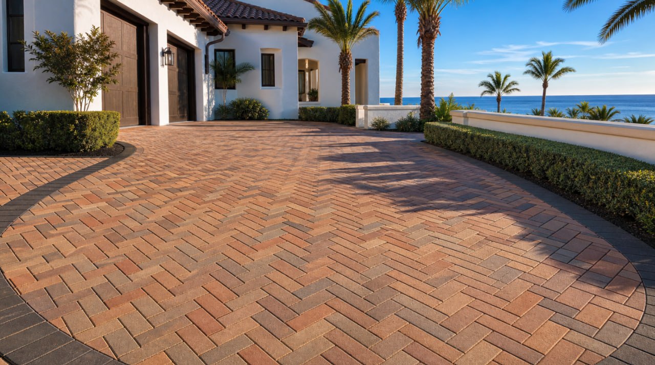 Paver Patterns as a Design Language: Herringbone, Ashlar & the Art of the Laid Surface
